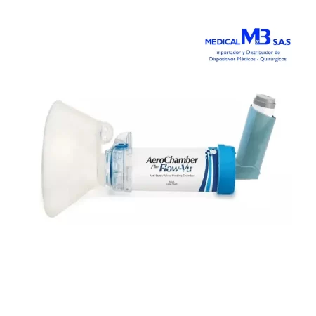 AEROCHAMBER PLUS FLOW-VU con Máscara para Adultos - Medical M&B Tienda
