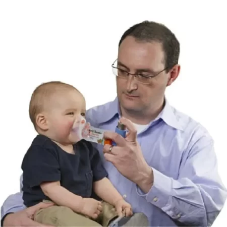 AEROCHAMBER PLUS FLOW-VU con máscara para bebés - Medical M&B Tienda