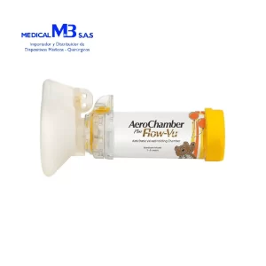 AEROCHAMBER PLUS FLOW-VU con máscara pediatrica (1-5 años) - Medical M&B Tienda