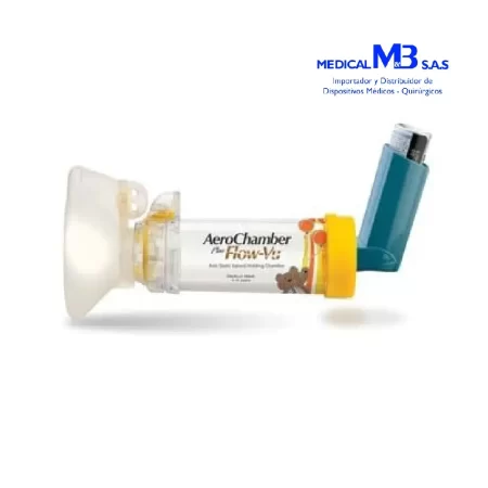 AEROCHAMBER PLUS FLOW-VU con máscara pediatrica (1-5 años) - Medical M&B Tienda