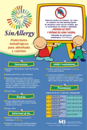 Protección Antialérgica - SinAllergy protector de almohada - Medical M&B
