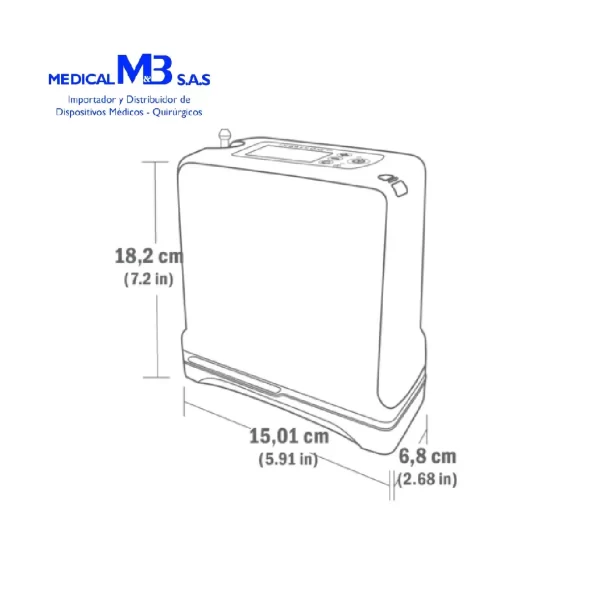 Sistema Inogen One G4 - Medical M&B Tienda