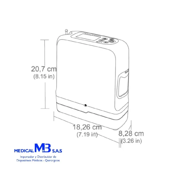 Sistema Inogen One G5 - Medical M&B Tienda