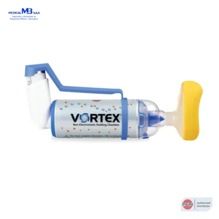 Inhalocámara PARI VORTEX + Nueva Mascarilla Amarilla para Niños - Medical M&B Tienda
