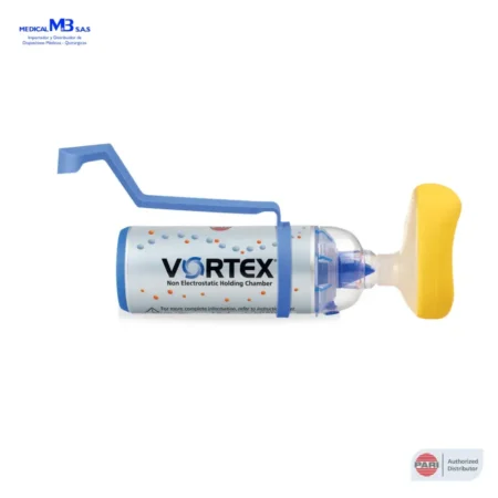 Inhalocámara PARI VORTEX + Nueva Mascarilla Amarilla para Niños - Medical M&B Tienda