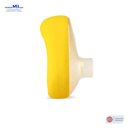 Inhalocámara PARI VORTEX + Nueva Mascarilla Amarilla para Niños - Medical M&B Tienda