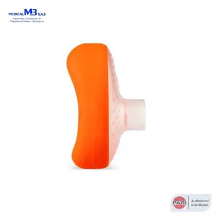 Inhalocámara PARI Vortex con Mascarilla Naranja Bebes - Medical M&B
