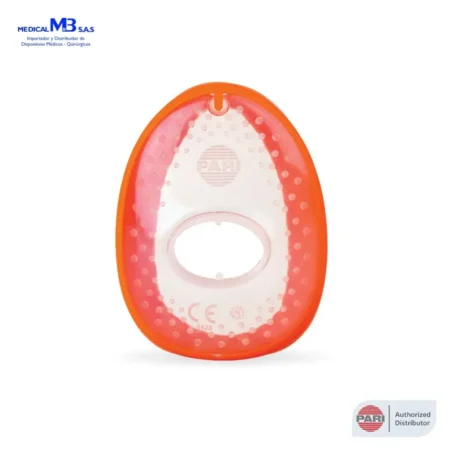 Inhalocámara PARI Vortex con Mascarilla Naranja Bebes - Medical M&B