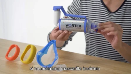 Inhalocámara PARI VORTEX® Montaje y uso en bebés y niños - Medical M&B